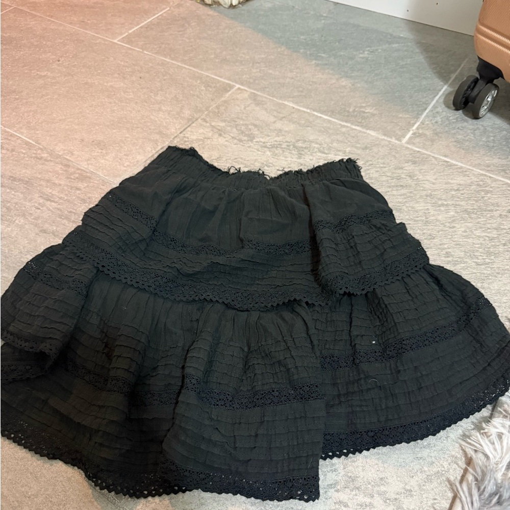 Aerie Black Mini Skirt